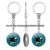NHL Ice Hockey Team Logo Double-Sided Fan Keychain Ornament