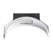 ABS+PC Center Console Armrest Switch Button Trim Cover for Mercedes C GLC Class W205 W253 2015-2020