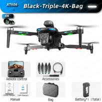 XT606 Dronas 8k Profesionalus 4K HD Kamera su 5G Oro Fotografija Kliūčių Šepetys Bešepetėlis 360° Protingas Kliūčių Vengimas Sulankstomas Kvadrokopteris 4K + 1 battery