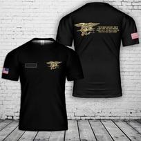 Custom Navy SEAL Team Trident You039;ve never lived until you039;ve almost died Shirt Unisex T-Shirt XL