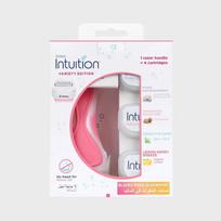Schick_Schick Intuition Mixed Pack 4 Blades + Razor gray