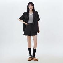 Rap Basic Mini Shorts As2Wp462 Black/S