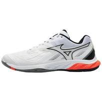 Mizuno Wave Fang 2 White Fiery Coral Unisex Sneakers Black Fiery-Coral-2 71GA231321 36