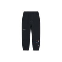 Li Ning Printed Mid Waist Loose Knit Sports Pants Women pants Black AKLT676-7 M