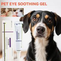 Veterinarinis akių gelis, šunims ir katėms, greitai veikiantis ragenos uždegimas, veiksmingas esant paraudusioms, patinusioms ir sausoms akims One Size balta