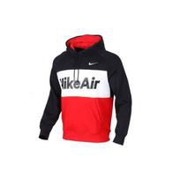 Nike raidės logotipas spausdintas vilnos gobtuvas vyriški viršutiniai drabužiai juodas CJ4825-011 XL