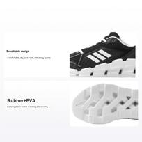 Adidas Climacool Ventage Comfortable Sports Shock Absorbing Durable Breathable Low Top Running Shoes Unisex Sneakers Black JH9754 40
