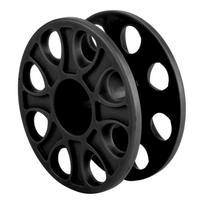 Durable Plastic Scuba Diving Compact Finger Spool Reel Diver Underwater Accessory Black juoda
