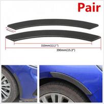 2Pcs Car Fender Flares Arch Wheel Eyebrow Extension Wide Arch Protector Stripes