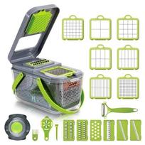 22 in 1 Multifunctional Vegetable Chopper Onion Grater Carrot Potato Shredder Fruit Slicer Garlic Chopper Kitchen Gadget Tool