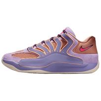 Nike KD 18 kvėpuojantys krepšinio bateliai, unisex, violetiniai-oranžiniai HV1991-501 40.5 gray