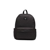 Vans Old Skool Checkerboard Backpack Checkerboard Black/Charcoal Grey Unisex Backpacks VN000H4XBA5 Black Charcoal black
