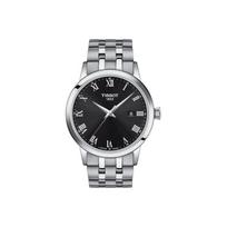 TISSOT Classic Collection Quartz Movement Men's Watches Watch 42mm Black Dial Stainless Steel Watchband T129.410.11.053.00 Black Dial black