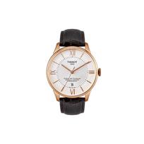 TISSOT Men's Tourelles Collection Watch T099.408.36.038.00 Brown Strap white