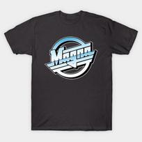 MAGNA Marškinėliai Viršutiniai drabužiai T-shirt'ai Vyriški Moteriški Trumpomis Rankovėmis Visų Dydžių S iki 4XL T01 S