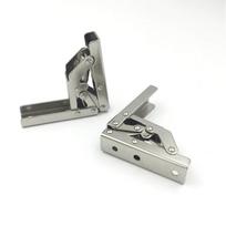 2/8pcs Shelf Bracket 90 Degree Folding Hinge Support Combination Hidden Combination Hidden Bracket Table Holder Furniture Parts