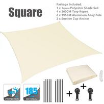 Awning Waterproof Tarp Tent Shade Outdoor Camping Car Awning Side Pergola Car Tail Tent Canopy For Campervan Motorhome Suv
