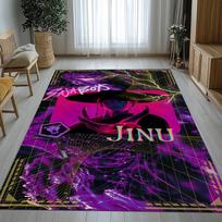 K-Pop Demon Hunters Golden Saja Boys Living Room Non-Slip Area Rug Soft Carpet for Bedroom Playroom Sofa,Home Decor Doormat 40x60cm