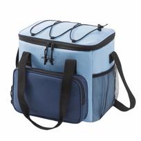Leakproof Insulated Ice Bag Handheld Oxford Cloth Lunch Box Bag Large Capacity Lightweight Insulated Thermal Bag Outdoor mėlyna