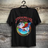 Fly Like An Eagle Book of Dreams Wide River Steve Miller Band T-Shirt Boz Scaggs Unisex T-Shirt S įvairiaspalvis