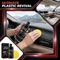 Plastic Restorer for Automotive Interior and Exterior Surfaces 100g UV Protection and Shine Restoration for Trim Bumpers and Panels One Size juoda