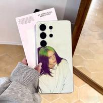 Singer B-Billie Eilish Phone Case For Samsung S25,S24,S21,S22,S23,S30,Ultra,S20,Plus,Fe,Note,10,9,5G Transparent Cover Samsung S10