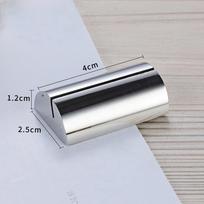 Portable Stainless Steel Table Place Card Holder Geometric Shape Stable Photo Picture Holder Clip Solid Menu Sign Holder Hotel