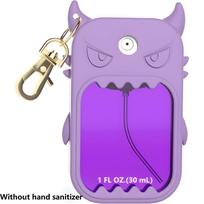 Silicone Case for Touchland Hand Sanitizer Spray 30ML , Hand Sanitizer Case Holder with Keychain, Protective Cover Accessories violetinė
