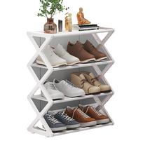 Dorm Room Storage Entryway Organization 50*18*5cm Ladder Shoe Rack Easy To Assemble Shoe Organizer Unit Shoe Rack
