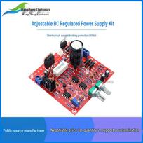 Reguliuojamas 0-30V nuolatinės srovės maitinimo šaltinio rinkinys su 2mA-3A srovės apribojimu ir trumpojo jungimo apsauga Basic Components