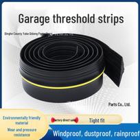 Garage Door Rubber Seal Strip - Waterproof, Dustproof, Shock Absorbing, Self-Adhesive PVC 3m Box Packaging