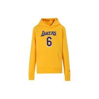 Nike Hoody Los Angeles Lakers James Numeris 6 Puloveris Vaikų hoody Geltonas 3Z2B7FDE2-LAK06 L