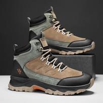 Men'S Hiking Boots Outdoor Breathable Anti Slip Wear-Resistant Leisure Hiking Shoes High-Quality New Designer Sports Sneakers 39