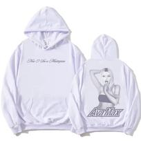 Ava Max Don't Click Play Album Men's long-sleeved hoodie graphic casual sportswear a masterpiece of hoodies S