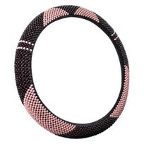 Steering Wheel Cover Beaded Anti-Skid Wear-resistant Delicate Workmanship Breathable Cooling Heat Resistant 38CM