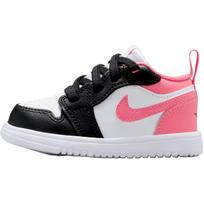 Air Jordan 1 Low Alt TD Juodi Balti Rožiniai Kūdikių Sportbačiai Rožinės Spalvos DR9747-025 25