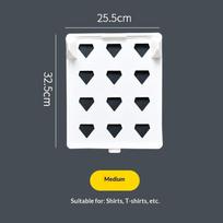 Folding Clothes Storage Artifact Lazy Folding Board, Sweater Folding Board T-shirt Shirt Sorting Sleeping Wardrobe Classification