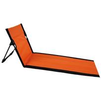Portable Folding Seat Without Legs Lightweight Camping Chair with Backrest Compact Beach Lounger for Park Lawn Picnic