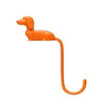 Cute Pet Tail Hook for Computer Screen Desk Headphone Hanger Organizer Dog Cat Tail Adhesive Hook for Hanging Keys Cables Hats Computer Accessories