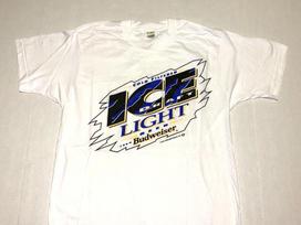 Rare! Vintage 1994 Budweiser Cold Filtered Ice Draft Light Beer T-Shirt New! MED Unisex T-Shirt XL