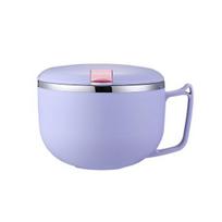 Yousheng 900 ml/1200 ml makaronų dubuo su dangteliu, apsaugančiu nuo nuplikimo rankenos išleidimo anga Japoniško stiliaus dvisienis ramen dubuo virtuvės įrankis kasdieniniam naudojimui B