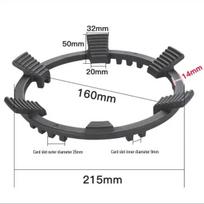 Cast Steel Anti-Slip Wok Support Rack for Gas Stove
