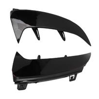 Rear Bumper Spoiler Side Canard Air Vent Replacement for A Class W177 AMG Line Hatchback Left Right Gloss Black
