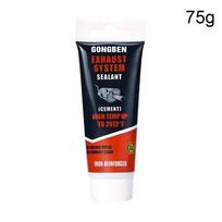 High Temperature Sealant Paste For Car/Motorcycle Exhaust Pipe Leaks - Fireproof Automotive Metal Auto Repair Tool N7M6