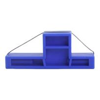 Clay Bevel Blue Pottery Angle Cutter Plastic Pottery Trimming Tools for Pottery 2.80 X 1.14 X 0.59 In/ 4.33 X 1.97 X 0.59 in