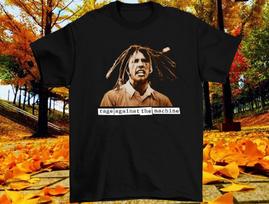 JJ2231 Zack de la Rocha Rage Against the Machine T shirt Black s-5XL Unisex T-Shirt XXL