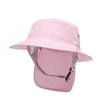 Wide-brimmed Surfing Backet Hat Breathable Fisherman Cap Ladies Sun Hat  Mountaineering rožinė