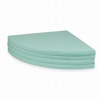 Play mat 160cm for children, round, foldable, mint