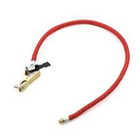Portable Cycling Bicycle Bike Tire Air Pump Inflator Replacement Hose Tube 60Cm red