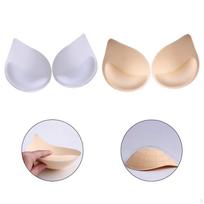 2 Pair Bra Insert Pads Removable Breathable Sport Bikini